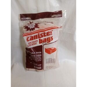 17 NEW Genuine Kenmore Canister Vacuum Cleaner Bags Style 20-5055 Sears